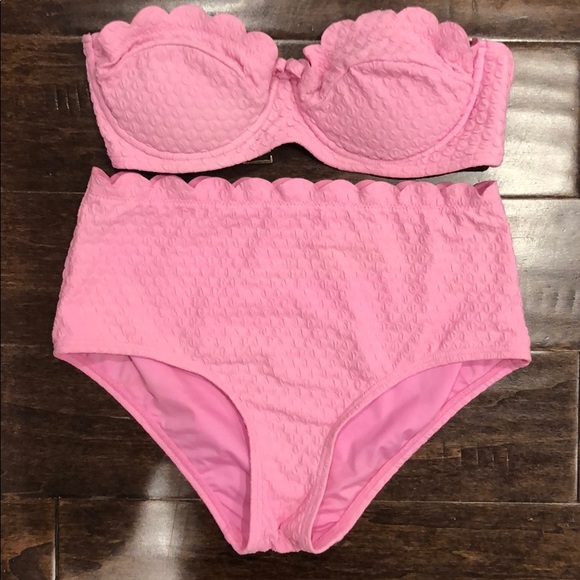 Kate Spade 2piece high waisted swim, size M - Picture 3 of 3